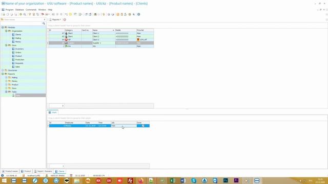 Program for production