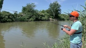 Думаешь, ловить рыбу в жару очень сложно?! Только не для меня! Рыбалка.