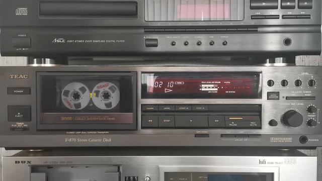 Обзор кассетной деки Teac V 870 мой "нервный тик") смотреть онлайн