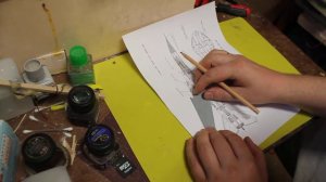 Сборка Миг-23МЛД от Звезды. Часть вторая - нарезаем расшивку.