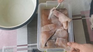 Селёдка из толстолобика/ маринованный толстолобик