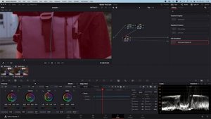 Как использовать Magic Mask Davinci Resolve 17 (удаление объекта, цветкор и добавление титров)