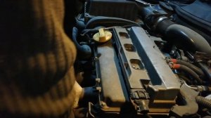 Замена моторного масла X18XE1.