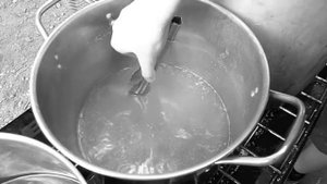 Обед в лагере (Lunch in the camp)