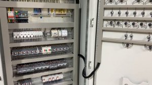 Шкаф управления насосами и вентиляцией КНС