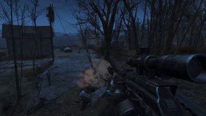 Fallout 4. Рейдеры(адепты) против мутантов(Без Интерфейса))