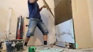 Как быстро уложить плитку ? Крупноформатный керамогранит.