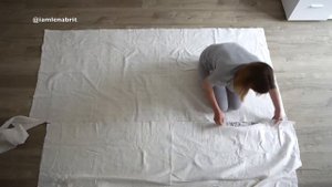 Одеяло своими руками из пальто и остатков ткани. Разумное потребление. ❤️