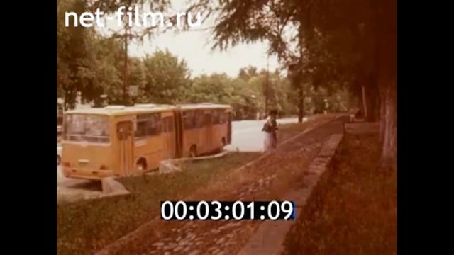 1981г. Ашхабад. улицы города. ботанический сад. конезавод. смотреть онлайн