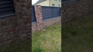 Каменный забор своими руками Часть 1