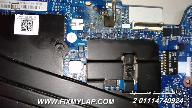 Lenovo L340-15IRH Gaming, L340-17IRH Gaming  NM-C361 NO DISPAY حل مشكلة عطل لاب لينوفو جامينج