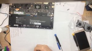 Замена кулера на Xiaomi Notebook Air 13.3 (2016)