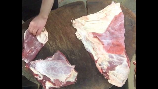 Как Разделать Говяжью Пашину 1