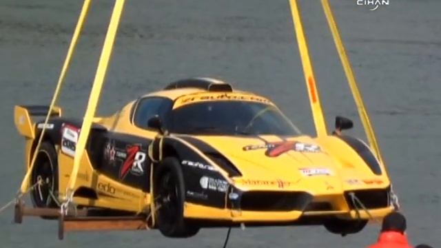 Ferrari Kazası Ferrari Crash Ferrari Enzo v 12 edo canada