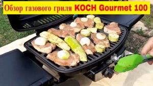 Обзор газового гриля KOCH Gourmet 100. Мечта сбылась.