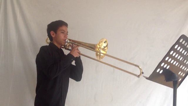 Audicion banda sinfonica juvenil de colombia 2013 - Felipe Guzman Ferreira - trombon смотреть онлайн