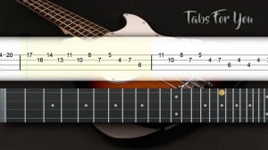 Stuart Hamm - Moonlight sonata (Bass Tapping Tab)