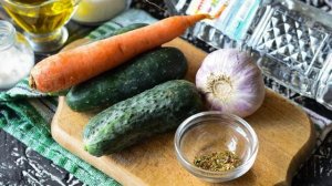 Огурцы по корейски с морковью
