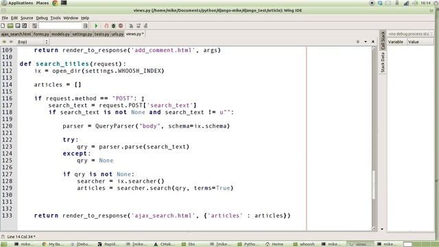 Python Django tutorial 18 -  Logging