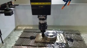 Работа поворотной оси (оси C) на электроэрозионном копировально-прошивном станке