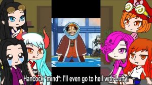 || One Piece Girls React To Luffy || All parts || One Piece || Gacha