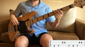 THAT'S WHAT I LIKE - Bruno Mars | BASS COVER WITH TAB |