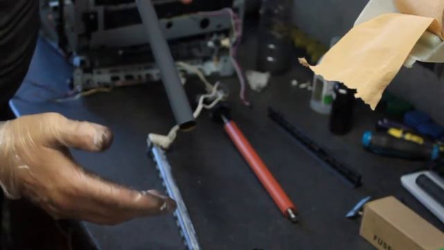 Замена термопленки печки принтера Canon LBP2900. Replacement of thermal film Canon LBP2900. смотреть онлайн