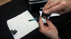 HP DESKJET F4172 ?️ Napełnianie czarnego tuszu