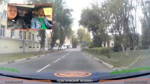 Экзаменационный маршрут ГИБДД в г. Подольске || ЦОПО