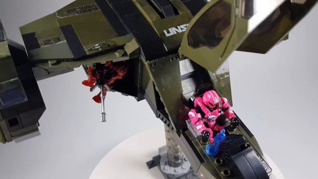 Mega Construx Halo UNSC Falcon Custom Build смотреть онлайн