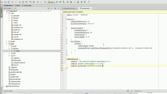 Android Studio Tutorials - Adding a Library Project смотреть онлайн
