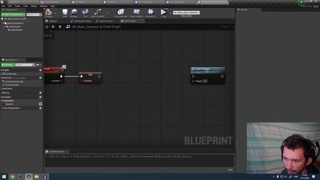 Создаём игру на UE4, DevLog Стрим №6 - Интерактивные предметы 2