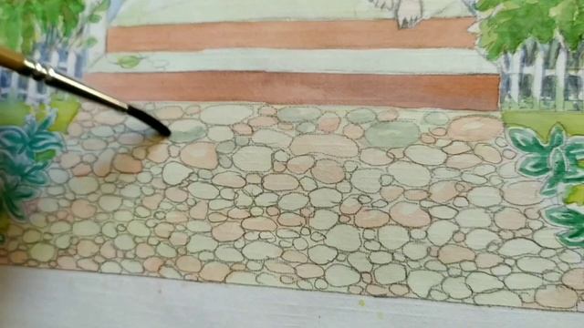 Watercolor Speedpaint. Акварель Лилианы Соловьевой смотреть онлайн