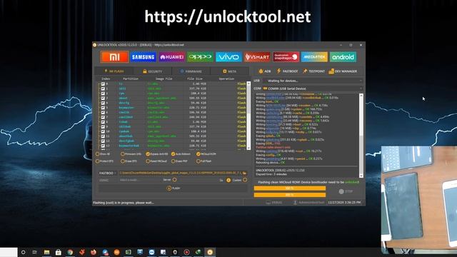 Redmi Note 5A flash file remove mi cloud done by UnlockTool смотреть онлайн