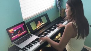 Fingerdash - Geometry Dash (Piano Cover + ALL 3 Coins)