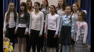 Детский старший хор: Мир на земле