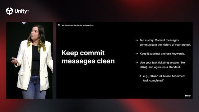 Best practices for project organization and version control ｜ Unity at GDC 2023