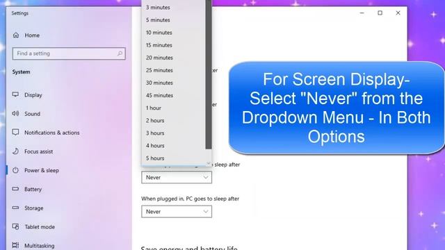 How to turn off sleep mode on windows 10 смотреть онлайн