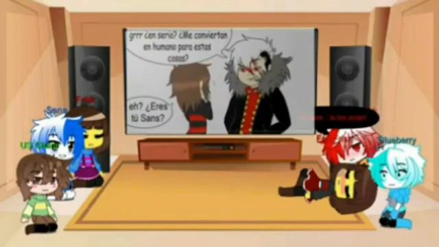 undertale au reacciona a preguntas y respuestas de 2 friks y us chara parte 1 смотреть онлайн