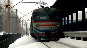 Электропоезд ЭР2-306 №6825 Лосево-Граково