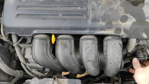 Стук пальца 1-го цилиндра на 1zz. Toyota Corolla 120