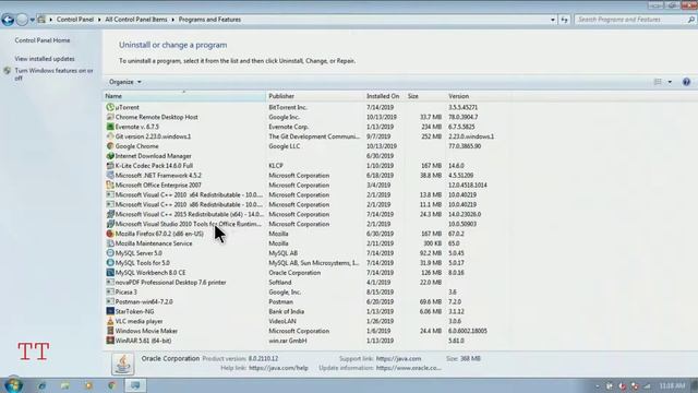 How To Uninstall Java From Windows Operating System