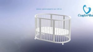 Сборка детской кроватки трансформера ComfortBaby 7в1 с 0 до 9 лет