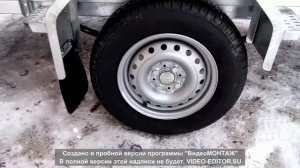 Прицеп Вектор Лав 81011С. Обзор