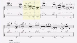 TAB/Sheet: Caprice No 24 (Arranged by John Williams) by Niccolo Paganini [PDF + Guitar Pro + MIDI]