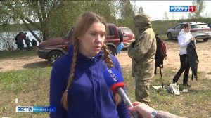 Волонтёры собрали рекордный "урожай" мусора на озере под Смоленском