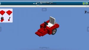 LEGO  TRACTOR.INSTRUCTION. ЛЕГО  ТРАКТОР. ІНСТРУКЦІЯ