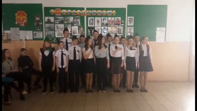 Поздравление выпускников 9Б класса. смотреть онлайн