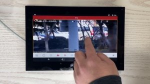 Test dahua Android monitor VTH5341G-W Run dahua APP DMSS and HIKVISION APP IVMS-4500