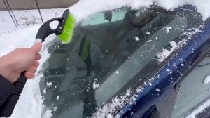 Как Правильно Чистить Авто Зимой от Снега!